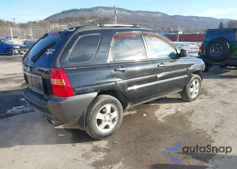 2008 Kia Sportage Lx z USA, uszkodzony, nr VIN KNDJF724987516811